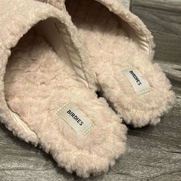 Birdies The Lark Ivory Shearling Mule - Picture 5 of 13